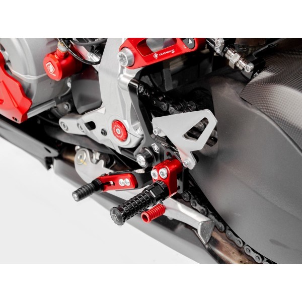 DBK ADJUSTABLE REARSET FOR DUCATI STREETFIGHTER V2 2024 PART # PRSFV201 