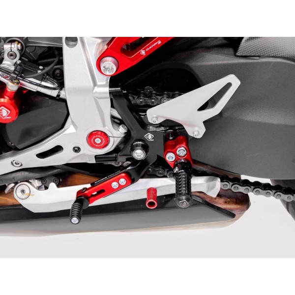 DBK ADJUSTABLE REARSET FOR DUCATI STREETFIGHTER V2 2024 PART # PRSFV201 