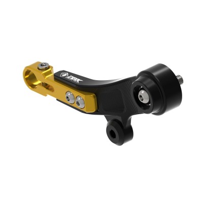 DBK ADJUSTABLE GEAR GOLD LEVER FOR BMW R 1300 GS ADVENTURE 2024-2025 PART # RPLC30DB