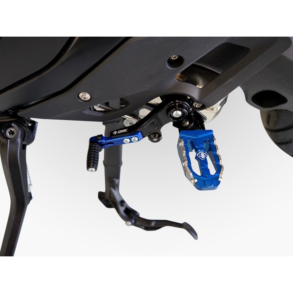 DBK ADJUSTABLE GEAR BLUE LEVER FOR BMW R 1300 GS ADVENTURE 2024-2025 PART # RPLC30DC
