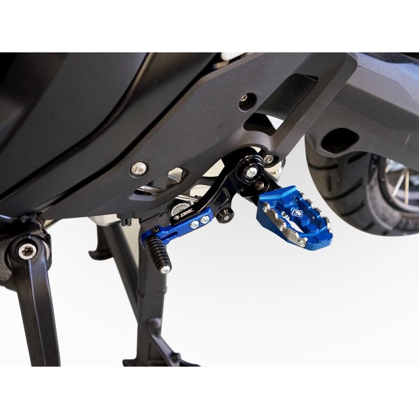 DBK ADJUSTABLE GEAR BLUE LEVER FOR BMW R 1300 GS ADVENTURE 2024-2025 PART # RPLC30DC