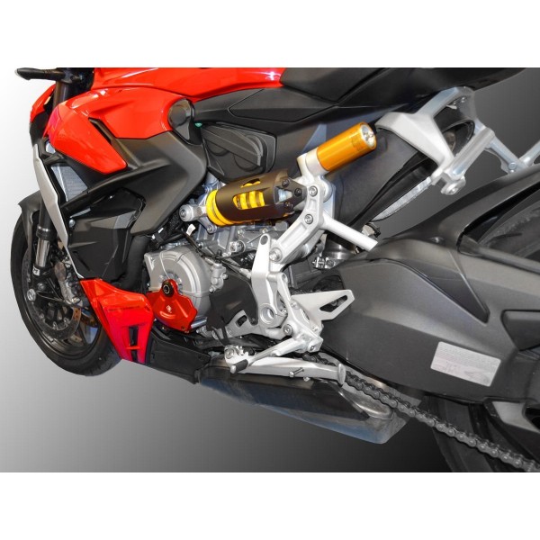 DBK ALTERNATOR COVER PROTECTION SLIDER FOR DUCATI STREETFIGHTER V2 2024 PART # SLI10 