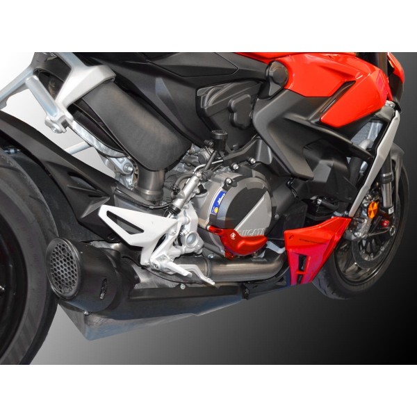 DBK CLUTCH COVER PROTECTION SLIDER FOR DUCATI STREETFIGHTER V2 2024 PART # SLI11 