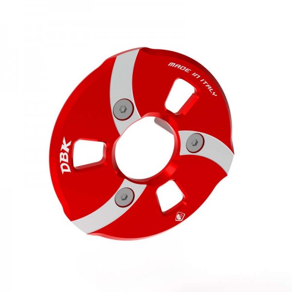 DBK PRESSURE PLATE COVER RED FOR TRIUMPH STREET TRIPLE 765 S (2017-2019) PART # SM05A