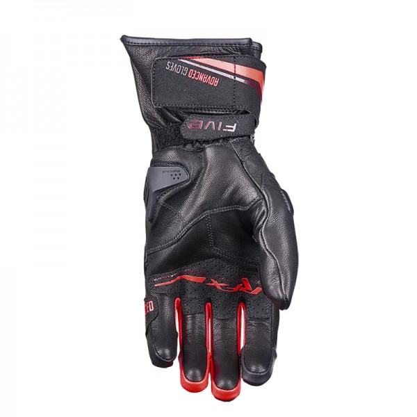 FIVE RFX SPORT EVO BLACK RED GLOVES 