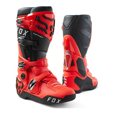 FOX INSTINCT 2.0 FLUO RED BOOTS