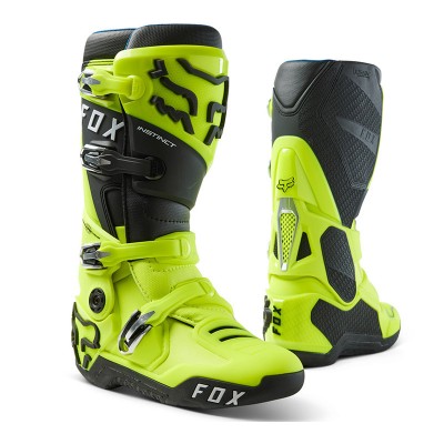 FOX INSTINCT 2.0 FLUO YELLOW BOOTS