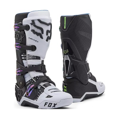 FOX INSTINCT 50TH LE BLACK WHITE BOOTS