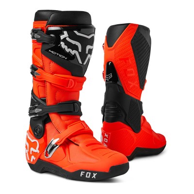 FOX MOTION ORANGE FLUO BOOTS