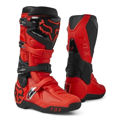 FOX MOTION RED FLUO BOOTS