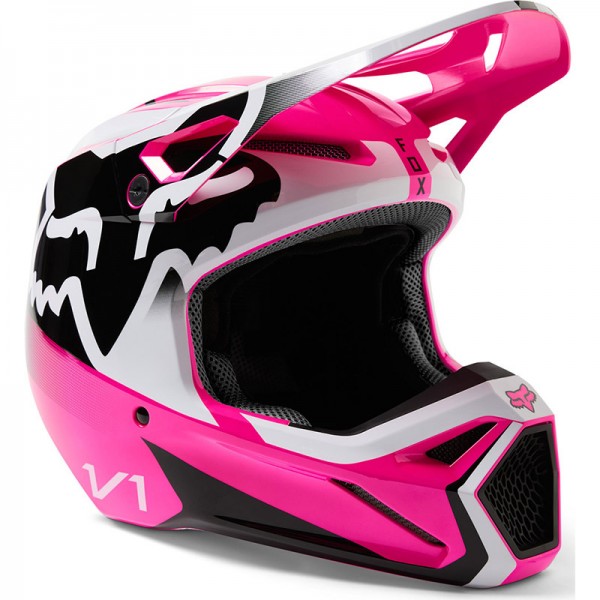 FOX V1 LEED PINK HELMET