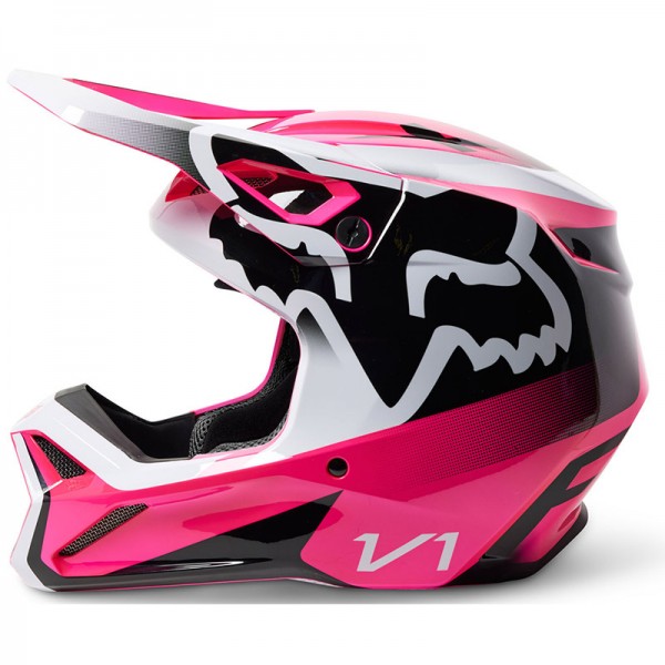 FOX V1 LEED PINK HELMET