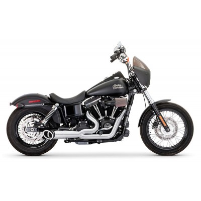 FREEDOM PERFORMANCE 2-INTO-1 TURNOUT/SIDEDUMP FOR HARLEY DYNA 2006-2017 PART # HD00545
