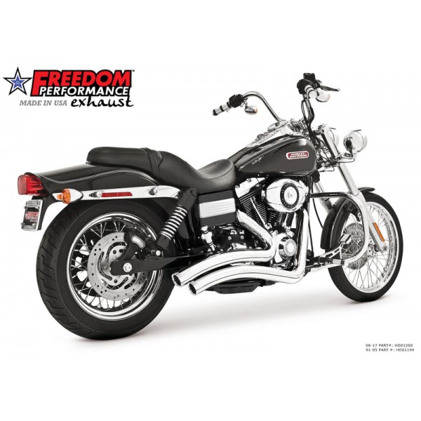 FREEDOM PERFORMANCE SHARP CURVE RADIUS FOR HARLEY DYNA 1991-2017 PART # HD01200