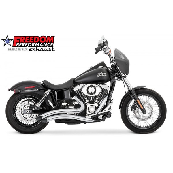 FREEDOM PERFORMANCE SHARP CURVE RADIUS SCALLOP-CUT FOR HARLEY DYNA 1991-2017 PART # HD00218