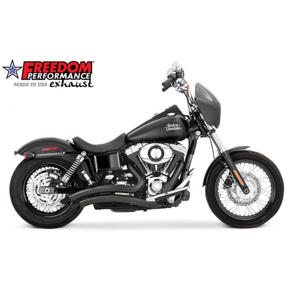 FREEDOM PERFORMANCE SHARP CURVE RADIUS SCALLOP-CUT FOR HARLEY DYNA 1991-2017 PART # HD00219