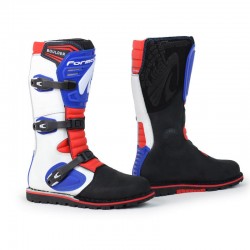 FORMA BOULDER WHITE RED BLUE BOOTS