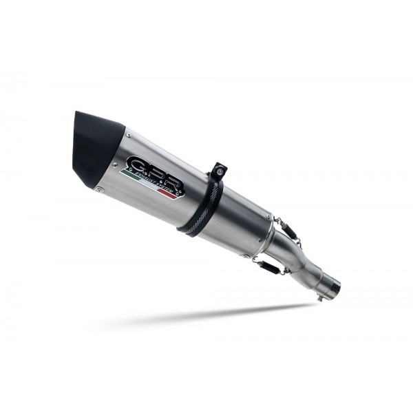 GPR EXHAUST M3 BLACK TITANIUM HOMOLOGATED LEGAL FULL SYSTEM EXHAUST INCLUDING REMOVABLE DB KILLER APRILIA RS 457 2024-2025 PART # A.78.RACEDB.GPAN.TO