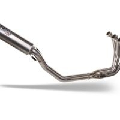GPR EXHAUST M3 INOX COMPLETE APPROVED EXHAUST SUPPLIED WITH DB KILLER FOR TRIUMPH DAYTONA 660 2023-2025 PART # E5.T.100.CAT.M3.INOX