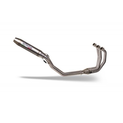 GPR EXHAUST DEEPTONE INOX COMPLETE RACING EXHAUST SUPPLIED WITH DB KILLER FOR TRIUMPH DAYTONA 660 2023-2025 PART # E5.T.100.RACEDB.DE