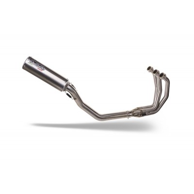 GPR EXHAUST M3 INOX COMPLETE RACING EXHAUST SUPPLIED WITH DB KILLER FOR TRIUMPH DAYTONA 660 2023-2025 PART # E5.T.100.RACEDB.M3.INOX