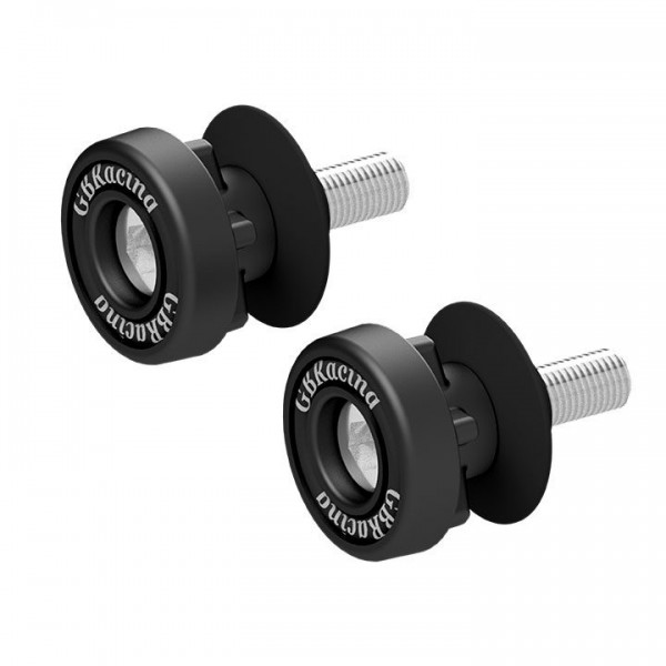 GB RACING 10MM X 1.25 PITCH PADDOCK STAND BOBBIN SET FOR KAWASAKI NINJA ZX-6R 2007-2008 PART # BA12-10-GBR-SET