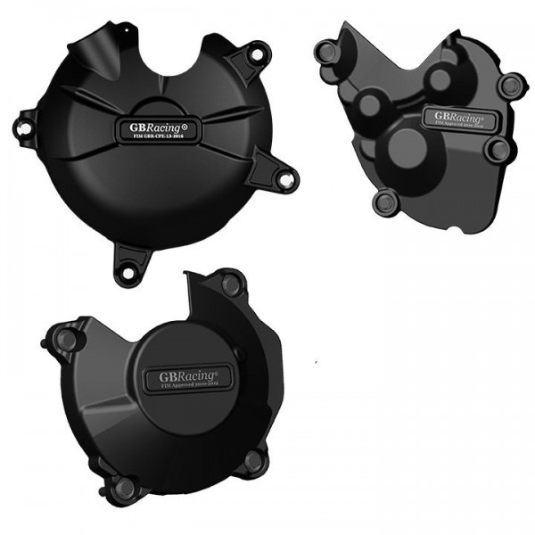 GB RACING ENGINE COVER SET FOR KAWASAKI ZX6R PART # EC-ZX6-2013-SET-GBR