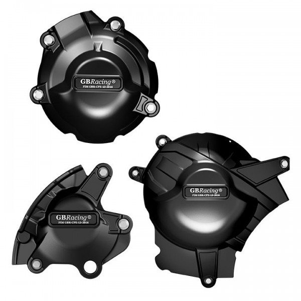 GB RACING ENGINE COVER SET FOR SUZUKI GSXR 1000 - R 2017-2020 PART # EC-GSXR1000-L7-SET-GBR