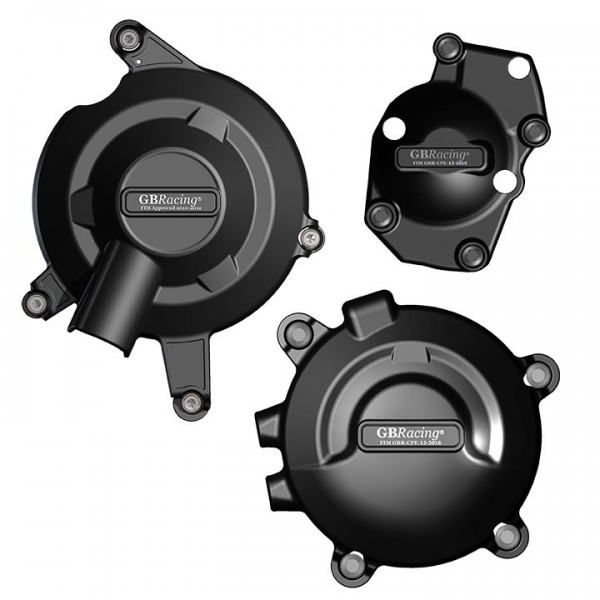 GB RACING ENGINE COVER SET FOR TRIUMPH DAYTONA 675R 2017-2023 PART # EC-D675R-2013-SET-GBR