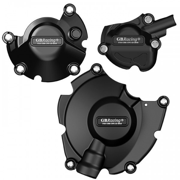 GB RACING ENGINE COVER SET FOR YAMAHA R1 - R1M - R1S PART # EC-R1-2015-SET-GBR