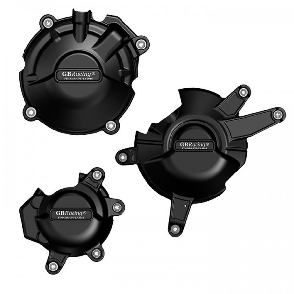 GB RACING SECONDARY ENGINE COVER SET FOR HONDA CBR650F-CBR650R-CB650 2014-2020 PART # EC-CBR650F-2014-SET-GBR