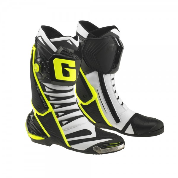Gaerne Gp1 Evo White Black Yellow Boots