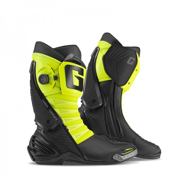 GAERNE GP1 LS BLACK YELLOW FLUO BOOTS