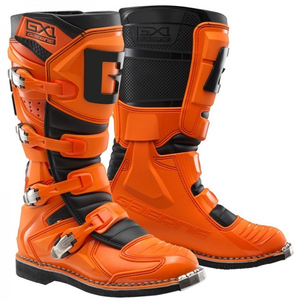 GAERNE GX-1 GOODYEAR ORANGE BLACK BOOTS