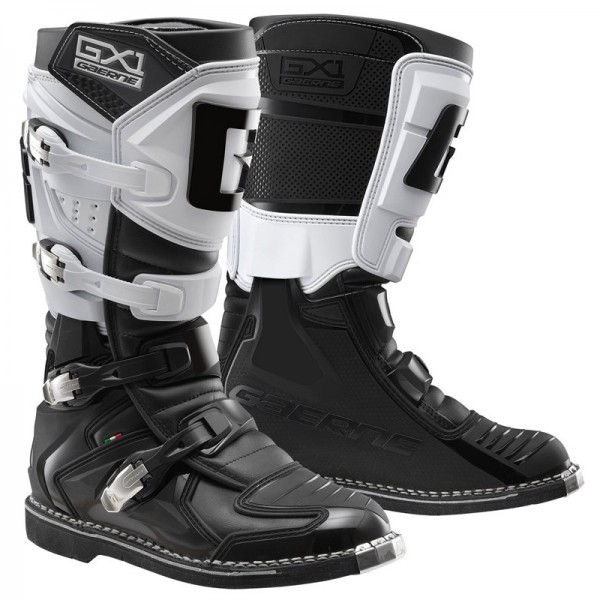 GAERNE GX-1 GOODYEAR WHITE BLACK BOOTS