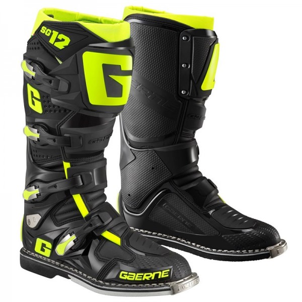 GAERNE SG 12 BLACK YELLOW FLUO BOOTS