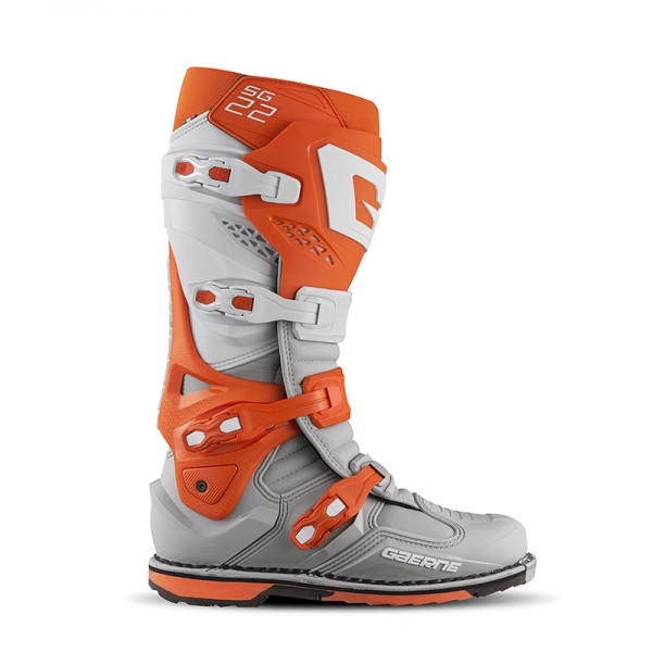 GAERNE SG22 WHITE ORANGE BOOTS