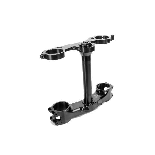 GILLES TOOLING TRIPLE TREE SET FOR BMW S1000RR 2023-2024 BLACK PART # FO-K66-0-02-SET-B