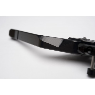 GILLES TOOLING ADJUSTABLE HAND BRAKE LEVER BLACK FOR KAWASAKI ZX-6R 2023-2024 PART # FXBL-04.B