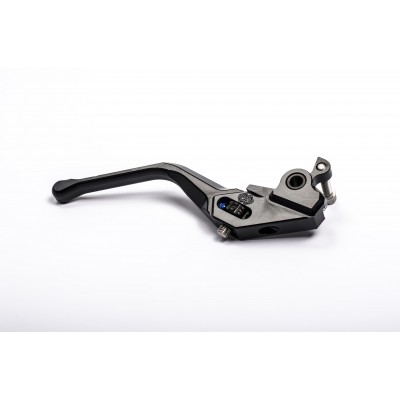 GILLES TOOLING ADJUSTABLE HAND BRAKE LEVER BLACK FOR KAWASAKI ZX-4R 2023-2025 PART # FXBL-22.B