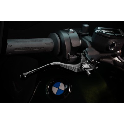 GILLES TOOLING ADJUSTABLE HAND BRAKE LEVER TYPE FXL BLACK FOR BMW S1000 XR 2021-2024 PART # FXBL-32-B