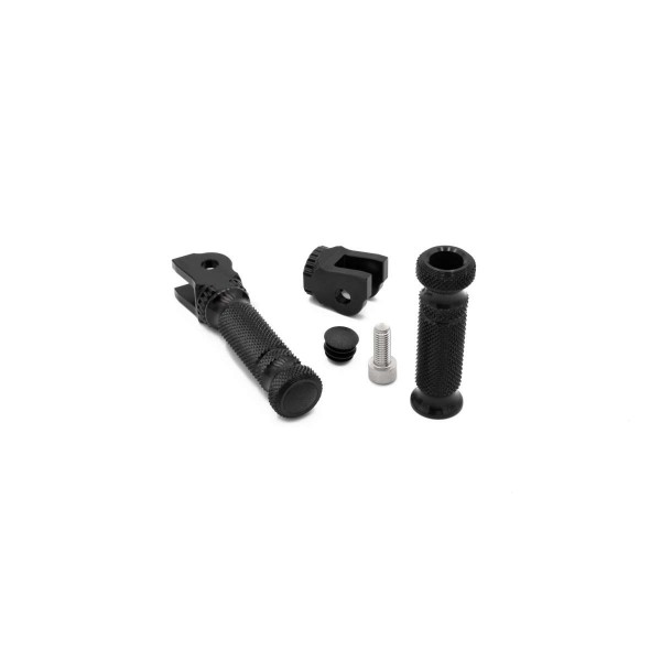 GILLES TOOLING SPORT FOOT PEG SET FOR BMW S1000RR 2023-2024 PILLION BLACK PART # RGK-321-UF41-SET-B