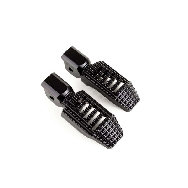 GILLES TOOLING CALIFORNIA FOOT PEG SET FOR BMW S1000RR 2023-2024 DRIVER BLACK PART # RGK-330-UF23-SET-B