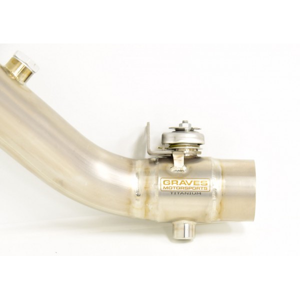 Graves Motorsports Kawasaki Works Cat Eliminator Exhaust Valve Type-R For Zx-10R 2016-2020 Part # EXK-19ZX1-CVTC