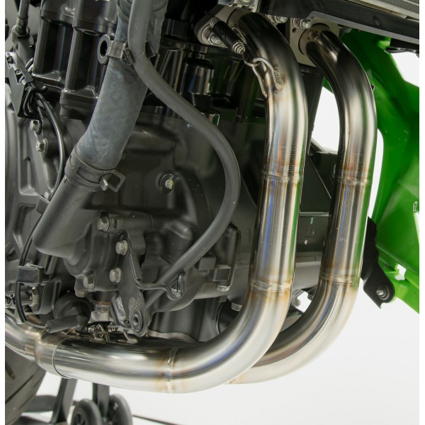Graves Motorsports Kawasaki Works Full Exhaust System For Ninja Ex400 2018-2021 Part #EXK-18EX4-FSCW2