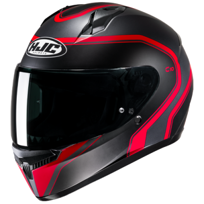 HJC C10 ELIE RED BLACK HELMET