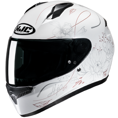 HJC C10 EPIK WHITE PINK/MC8 HELMET