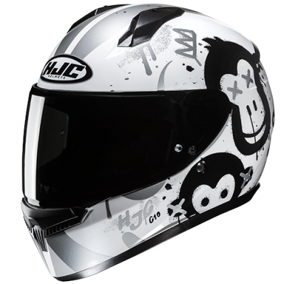 HJC C10 GETI MC10 WHITE HELMET