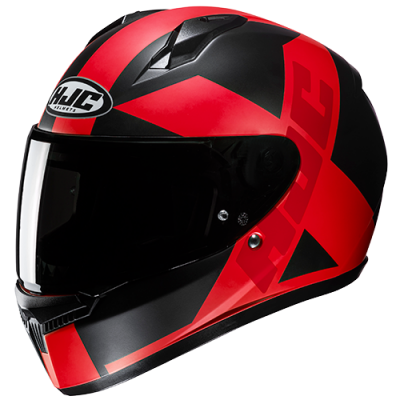 HJC C10 TEZ MC1SF RED HELMET