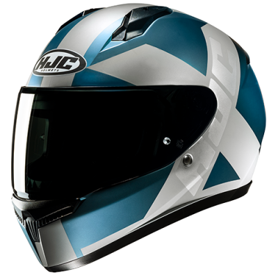 HJC C10 TEZ MC2SF BLUE HELMET
